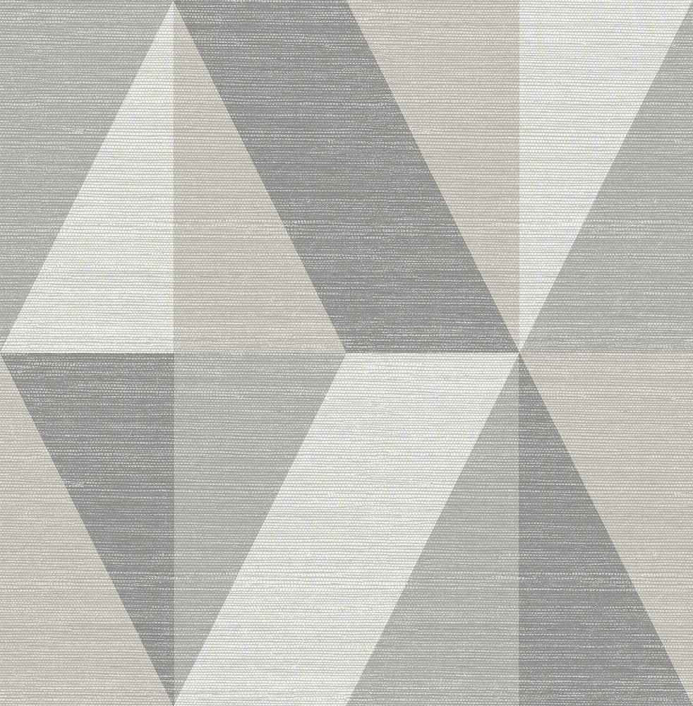 Winslow Stone Geometric Faux Grasscloth Wallpaper by A-Street Prints Solace Covers about 56.4 square feet 20.5-in by 33-ft long roll Unpasted 20.86 - Fabric Carolina -