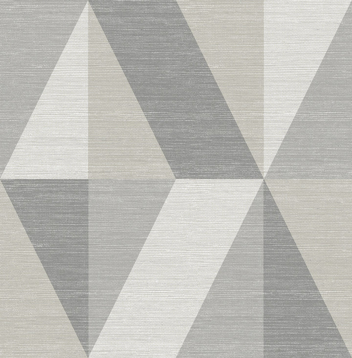 Winslow Stone Geometric Faux Grasscloth Wallpaper by A-Street Prints Solace Covers about 56.4 square feet 20.5-in by 33-ft long roll Unpasted 20.86 - Fabric Carolina -