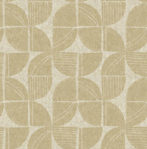 Baxter Honey Semicircle Mosaic Wallpaper by A-Street Prints