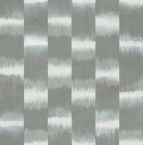 Baldwin Slate Shibori Stripe Wallpaper by A-Street Prints