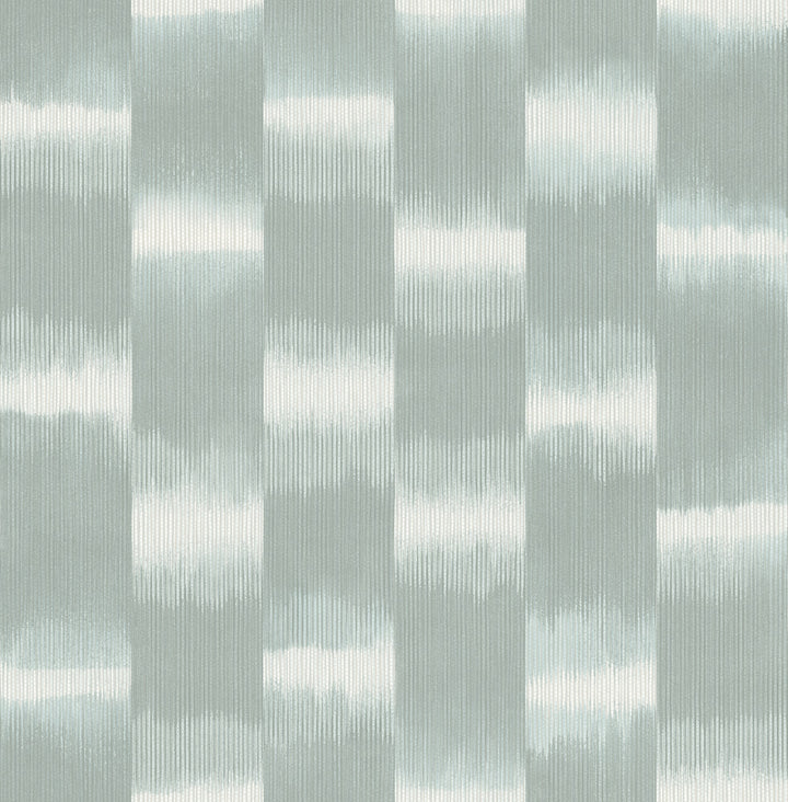 Baldwin Teal Shibori Stripe Wallpaper by A-Street Prints Solace Covers about 56.4 square feet 20.5-in by 33-ft long roll Unpasted 20.86 - Fabric Carolina -