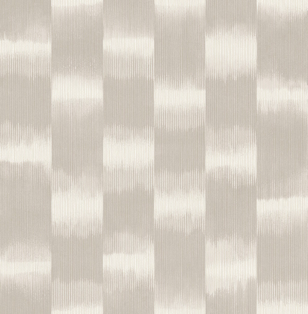 Baldwin Taupe Shibori Stripe Wallpaper by A-Street Prints Solace Covers about 56.4 square feet 20.5-in by 33-ft long roll Unpasted 20.86 - Fabric Carolina -