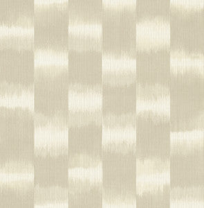 Baldwin Champagne Shibori Stripe Wallpaper by A-Street Prints