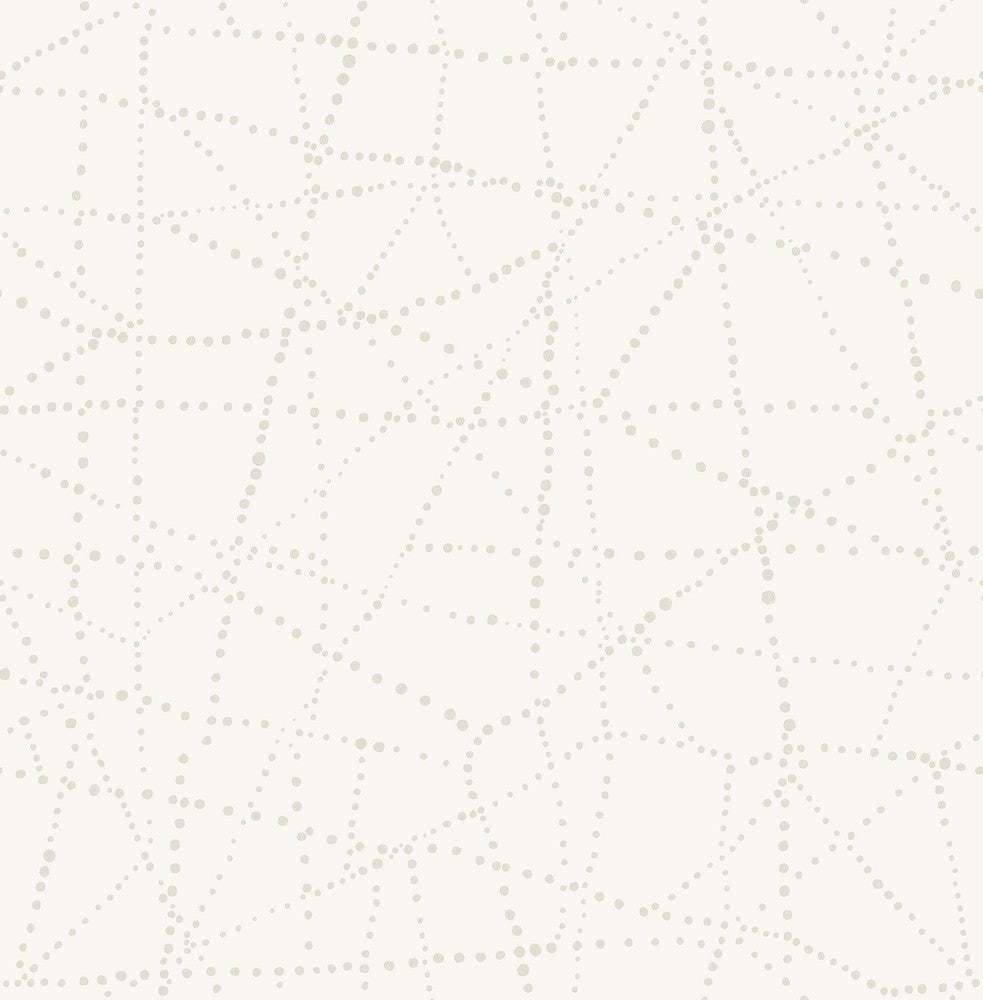 Alcott Ivory Dotted Wallpaper by A-Street Prints Solace Covers about 56.4 square feet 20.5-in by 33-ft long roll Unpasted 20.86 - Fabric Carolina -