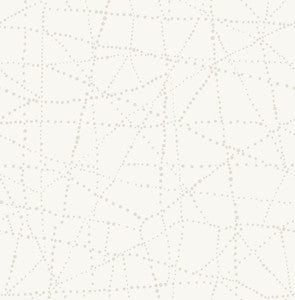 Alcott Ivory Dotted Wallpaper by A-Street Prints