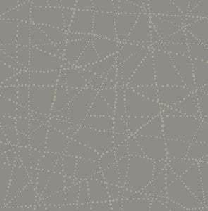 Alcott Charcoal Dotted Wallpaper by A-Street Prints