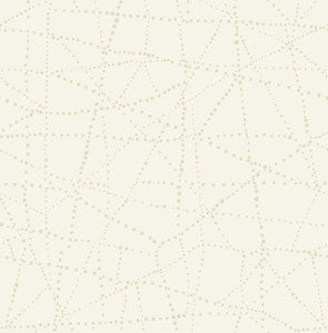 Alcott Cream Dotted Wallpaper by A-Street Prints