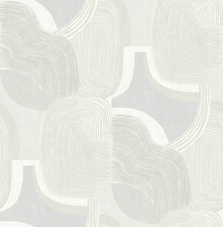 Hollace Sky Blue Geometric Wallpaper by A-Street Prints Solace Covers about 56.4 square feet 20.5-in by 33-ft long roll Unpasted 20.86 - Fabric Carolina -