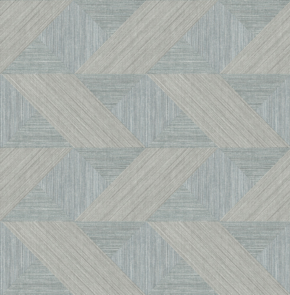 Presley Slate Tessellation Wallpaper by A-Street Prints Solace Covers about 56.4 square feet 20.5-in by 33-ft long roll Unpasted 20.86 - Fabric Carolina -