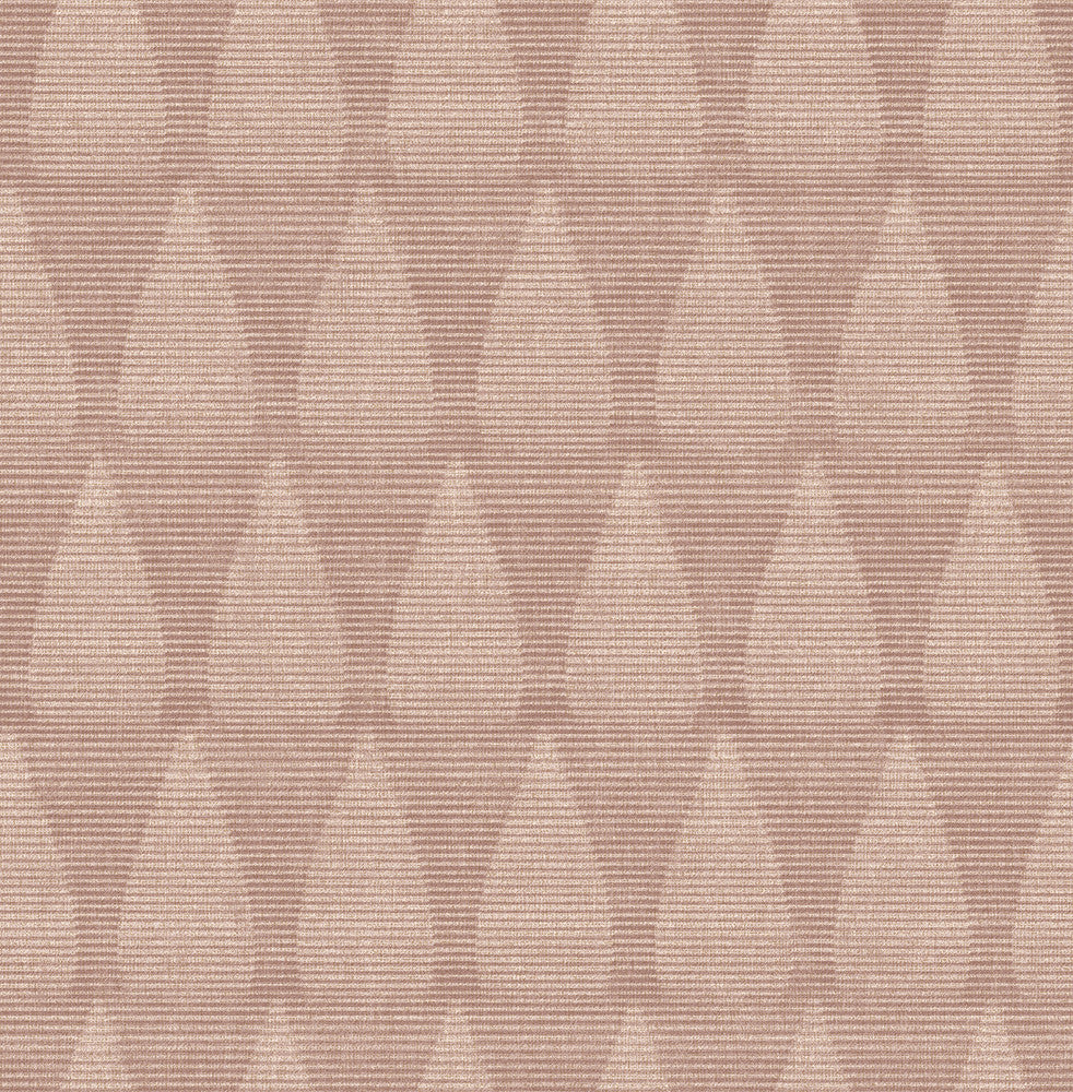 Mirko Rust Ogee Wallpaper by A-Street Prints Solace Covers about 56.4 square feet 20.5-in by 33-ft long roll Unpasted 20.86 - Fabric Carolina -