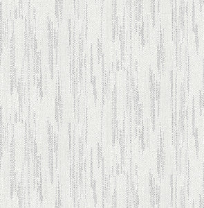 Baris Charcoal Stipple Stripe Wallpaper by A-Street Prints