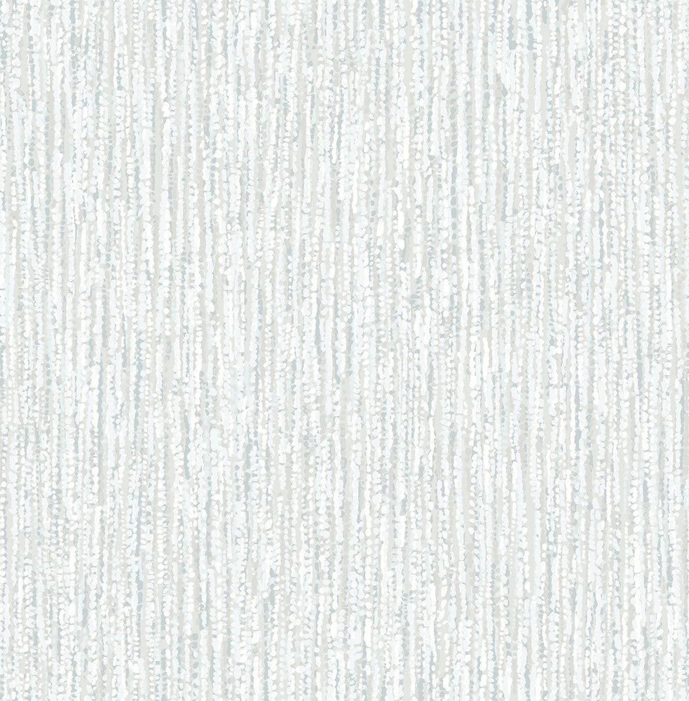 Corliss Light Blue Beaded Strands Wallpaper by A-Street Prints Solace Covers about 56.4 square feet 20.5-in by 33-ft long roll Unpasted 20.86 - Fabric Carolina -