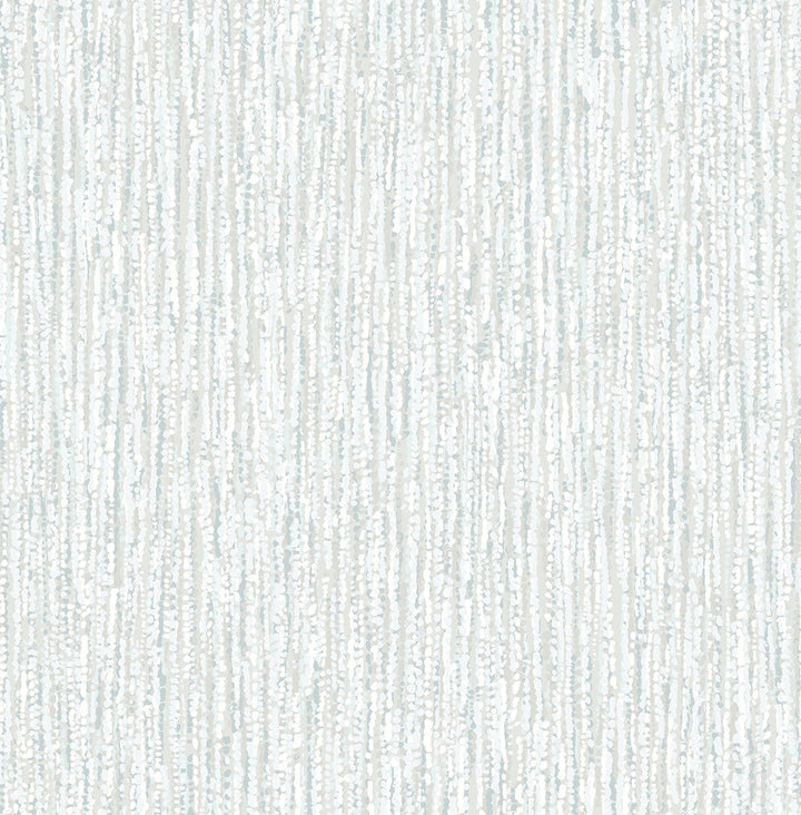 Corliss Light Blue Beaded Strands Wallpaper by A-Street Prints Solace Covers about 56.4 square feet 20.5-in by 33-ft long roll Unpasted 20.86 - Fabric Carolina -