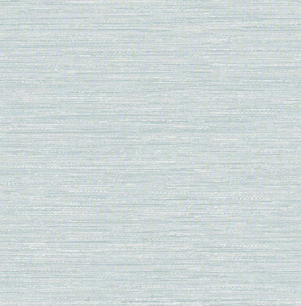 Sheehan Light Blue Faux Grasscloth Wallpaper by A-Street Prints Solace Covers about 56.4 square feet 20.5-in by 33-ft long roll Unpasted 0 - Fabric Carolina -