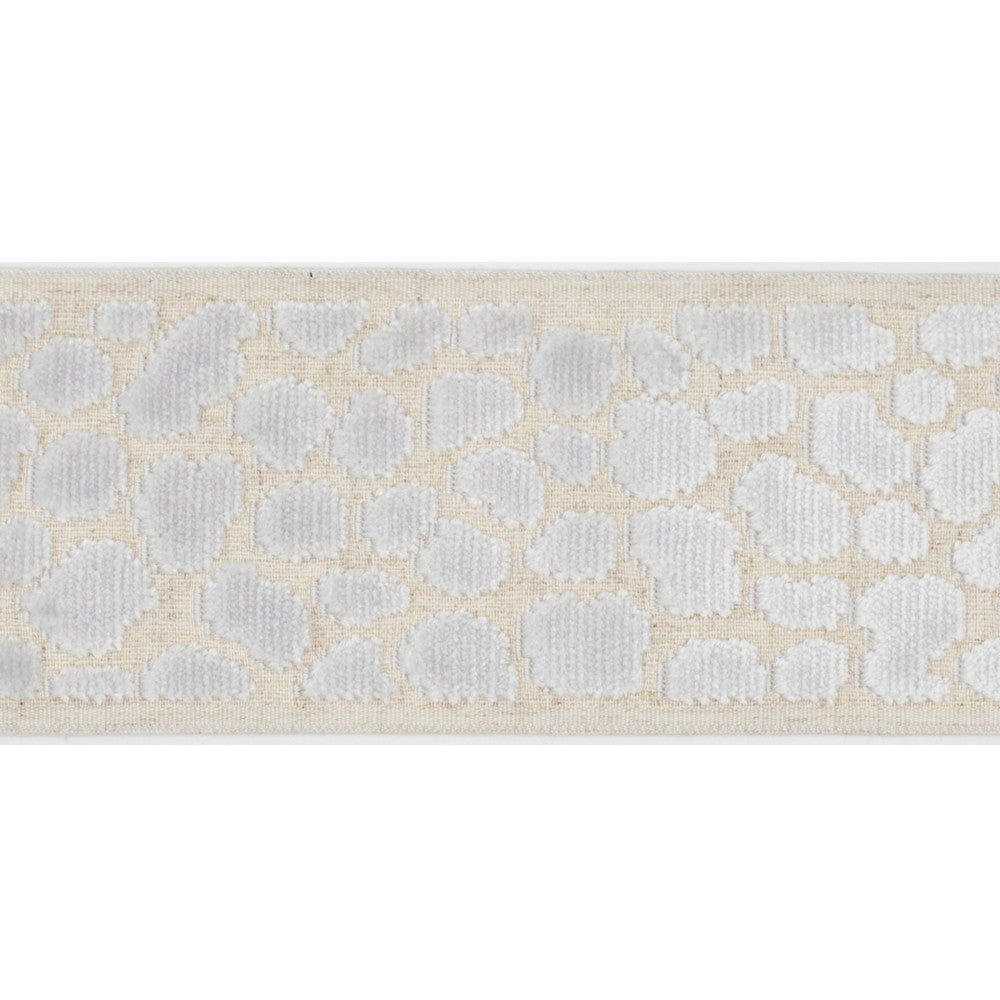Alpas Ivory by Europatex Designer Fabric Alpas 100% Polyester 3.50 inches - Swanky Fabrics -