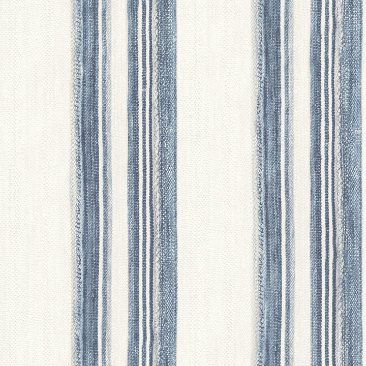 Loom Spun Indigo Wallpaper by Chesapeake Yellowstone Covers about 56.4 square feet 20.5-in by 33-ft long roll Prepasted 0 - Fabric Carolina -