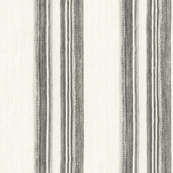 Loom Spun Charcoal Wallpaper by Chesapeake Yellowstone Covers about 56.4 square feet 20.5-in by 33-ft long roll Prepasted 0 - Fabric Carolina -