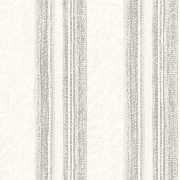 Loom Spun Grey Wallpaper by Chesapeake Yellowstone Covers about 56.4 square feet 20.5-in by 33-ft long roll Prepasted 0 - Fabric Carolina -