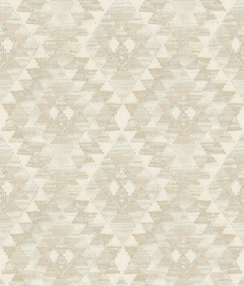 Montana Beige Wallpaper by Chesapeake Yellowstone Covers about 56.4 square feet 20.5-in by 33-ft long roll Prepasted 24 - Fabric Carolina -
