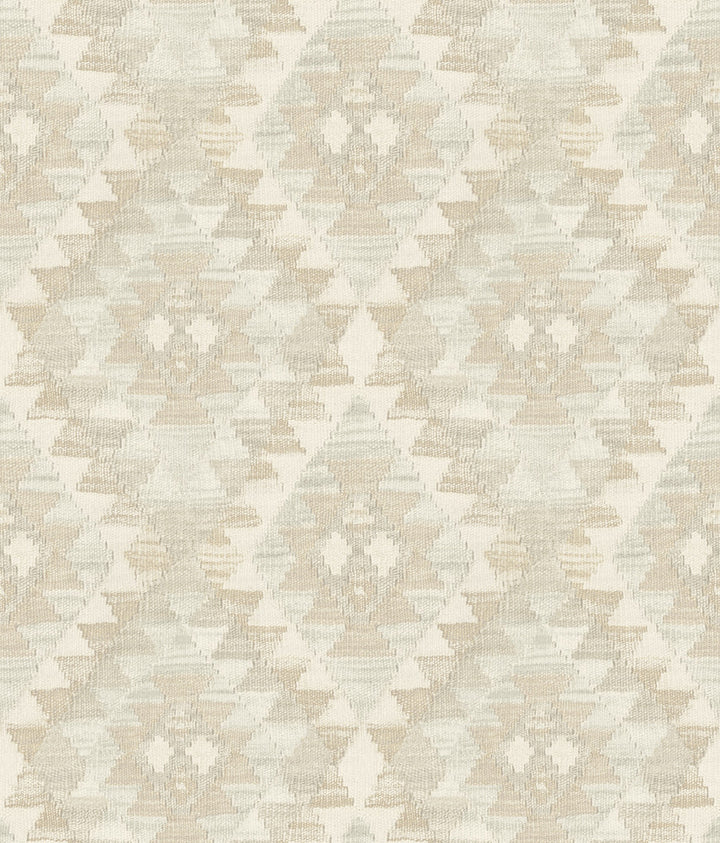 Montana Beige Wallpaper by Chesapeake Yellowstone Covers about 56.4 square feet 20.5-in by 33-ft long roll Prepasted 24 - Fabric Carolina -