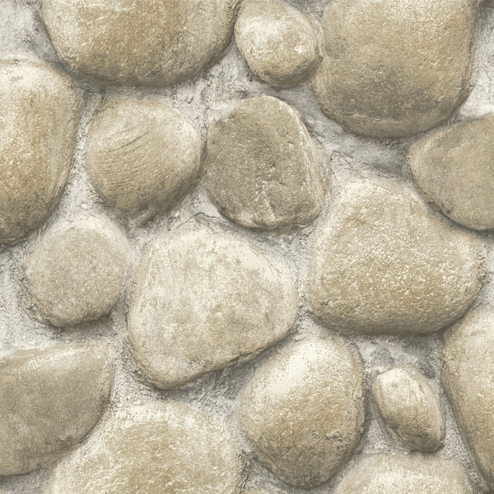 Root Rock Grey Wallpaper by Chesapeake Yellowstone Covers about 56.4 square feet 20.5-in by 33-ft long roll Prepasted 20.5 - Fabric Carolina -