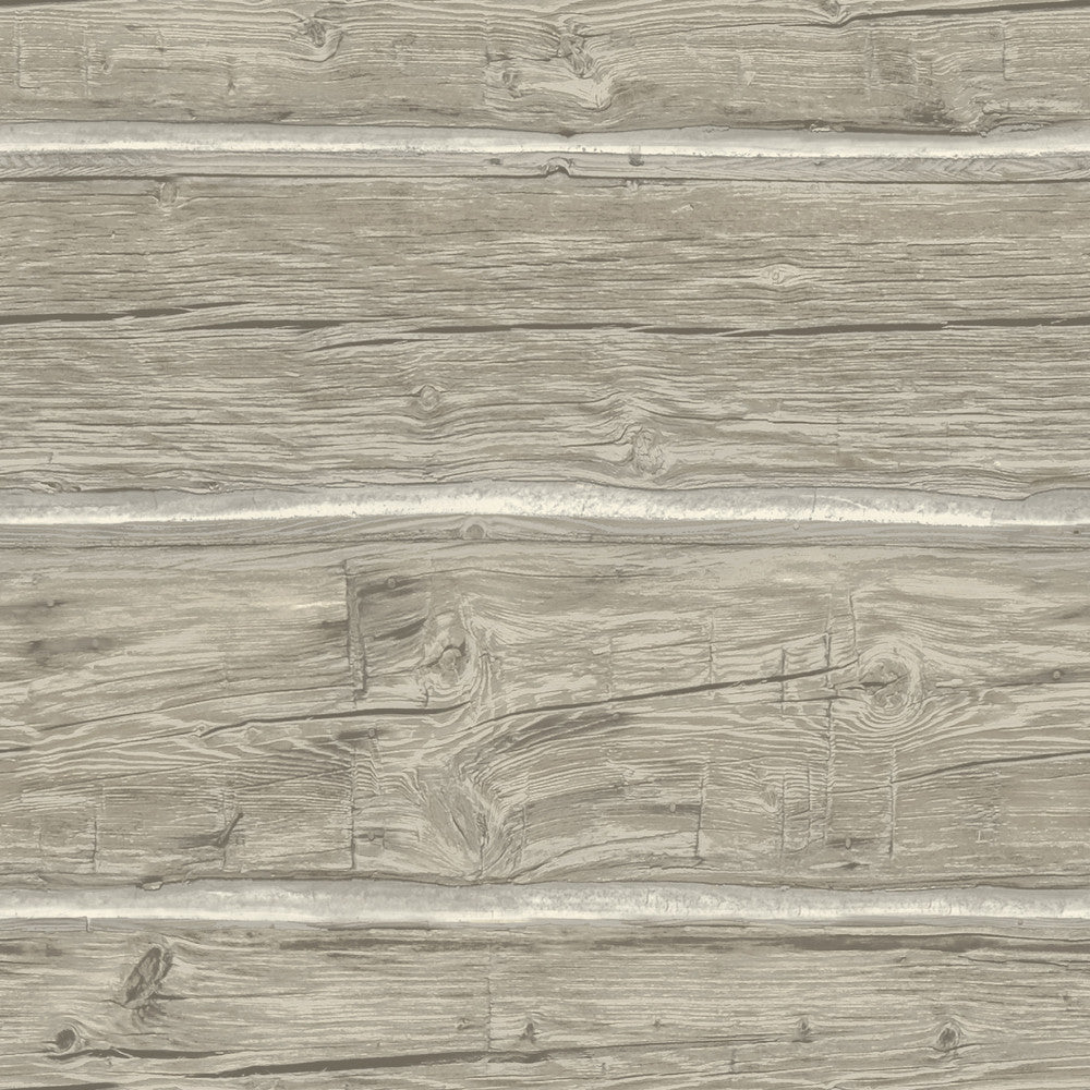 Lodgepole Grey Wallpaper by Chesapeake Yellowstone Covers about 56.4 square feet 20.5-in by 33-ft long roll Prepasted 20.5 - Fabric Carolina -