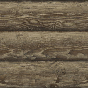Bunkhouse Mahogany Wallpaper by Chesapeake