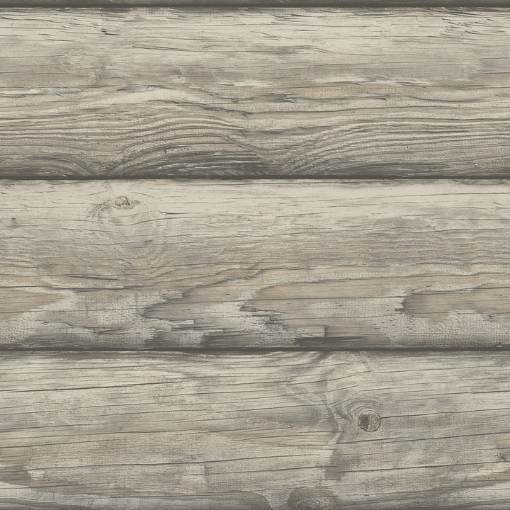 Bunkhouse Ash Wallpaper by Chesapeake Yellowstone Covers about 56.4 square feet 20.5-in by 33-ft long roll Prepasted 20.5 - Fabric Carolina -