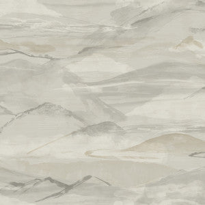 Bozeman Mountains Grey Wallpaper by Chesapeake