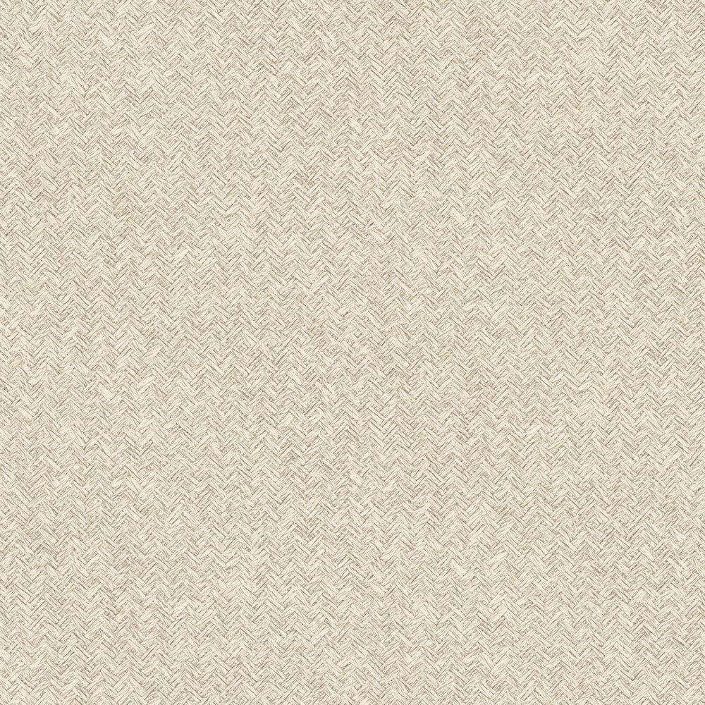 Woven Basket Wheat Wallpaper by Chesapeake Yellowstone Covers about 56.4 square feet 20.5-in by 33-ft long roll Prepasted 20.5 - Fabric Carolina -