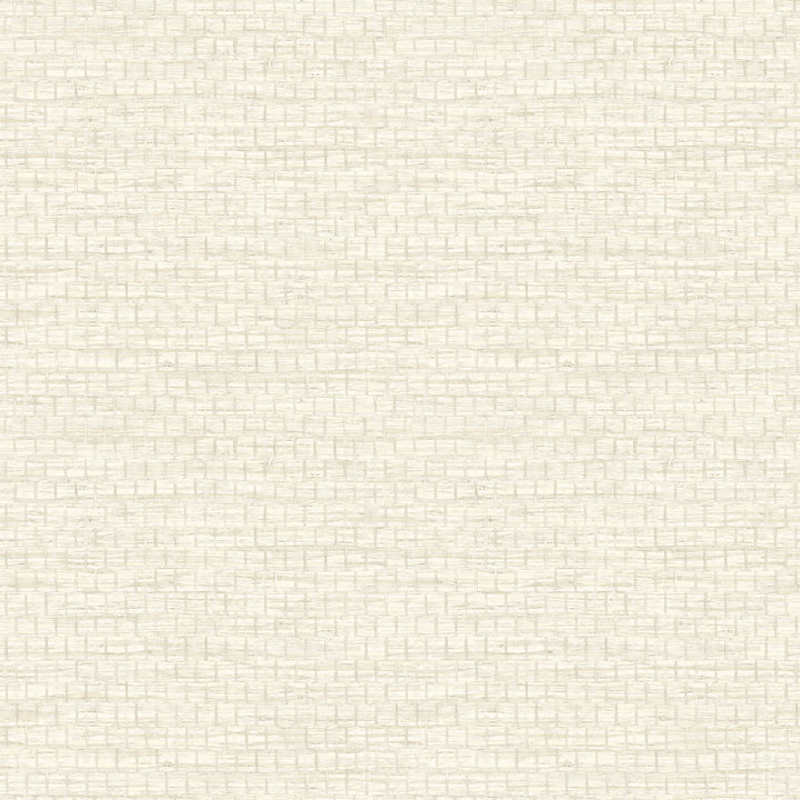Plaited Grass Cream Wallpaper by Chesapeake Yellowstone Covers about 56.4 square feet 20.5-in by 33-ft long roll Prepasted 20.5 - Fabric Carolina -