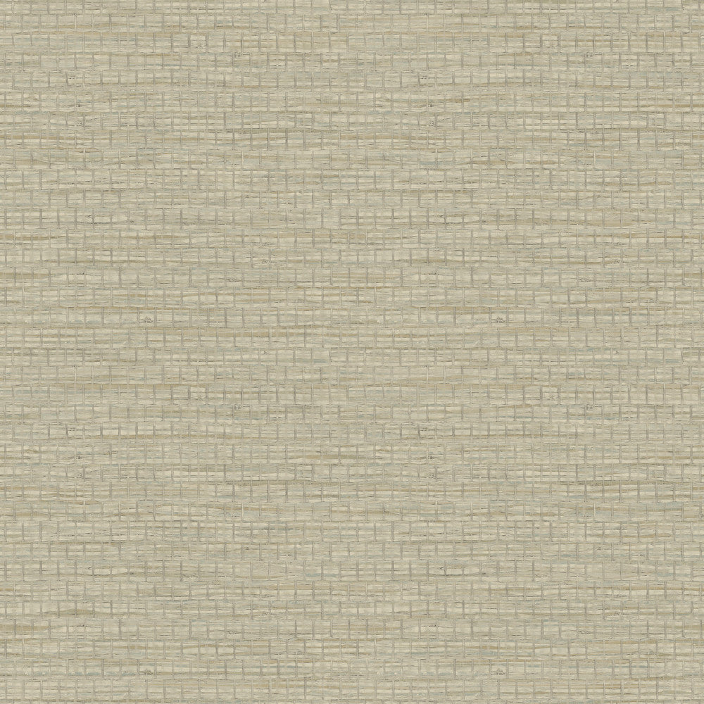 Plaited Grass Sage Wallpaper by Chesapeake Yellowstone Covers about 56.4 square feet 20.5-in by 33-ft long roll Prepasted 20.5 - Fabric Carolina -