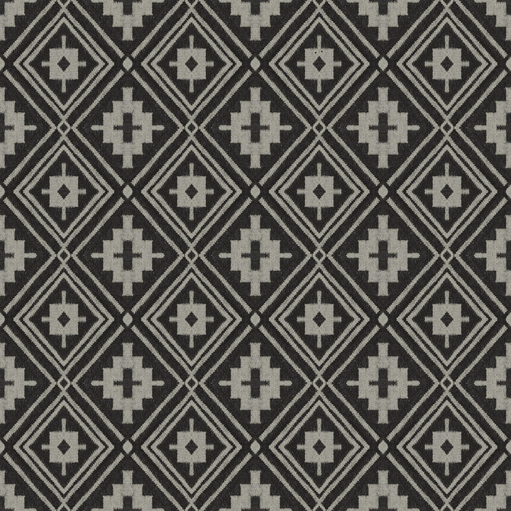 Camp Blanket Black Wallpaper by Chesapeake Yellowstone Covers about 56.4 square feet 20.5-in by 33-ft long roll Prepasted 20.5 - Fabric Carolina -