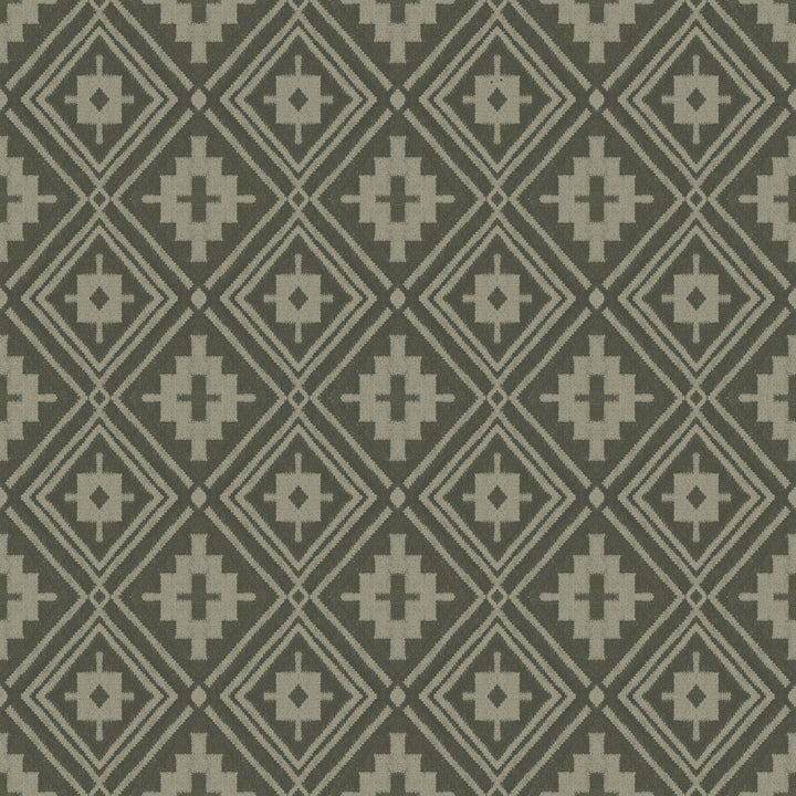 Camp Blanket Green Wallpaper by Chesapeake Yellowstone Covers about 56.4 square feet 20.5-in by 33-ft long roll Prepasted 20.5 - Fabric Carolina -