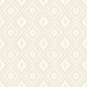 Camp Blanket Cream Wallpaper by Chesapeake