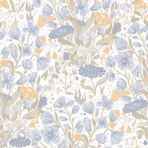 Hava Light Blue Meadow Flowers Wallpaper by A-Street Prints