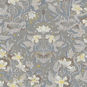 Lisa Stone Floral Damask Wallpaper by A-Street Prints