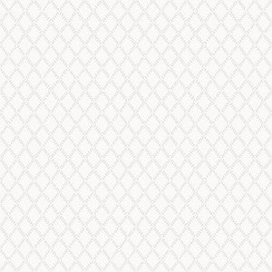 Trevor White Leaf Trellis Wallpaper by A-Street Prints