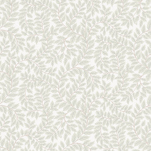 Lindlöv Light Grey Leafy Vines Wallpaper by A-Street Prints