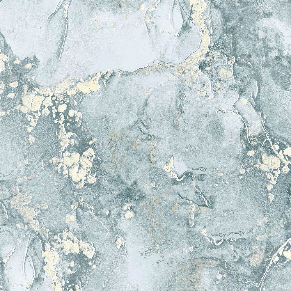 Grandin Light Blue Marbled Wallpaper by Advantage Perfect Plains Covers about 57.5 square feet 20.9-in by 33-ft long roll Unpasted 20.86 - Fabric Carolina -