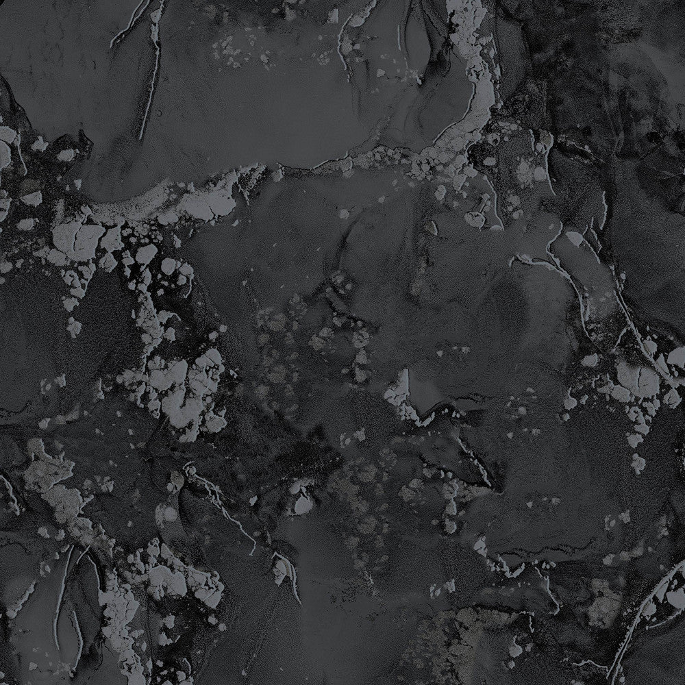 Grandin Black Marbled Wallpaper by Advantage Perfect Plains Covers about 57.5 square feet 20.9-in by 33-ft long roll Unpasted 20.86 - Fabric Carolina -