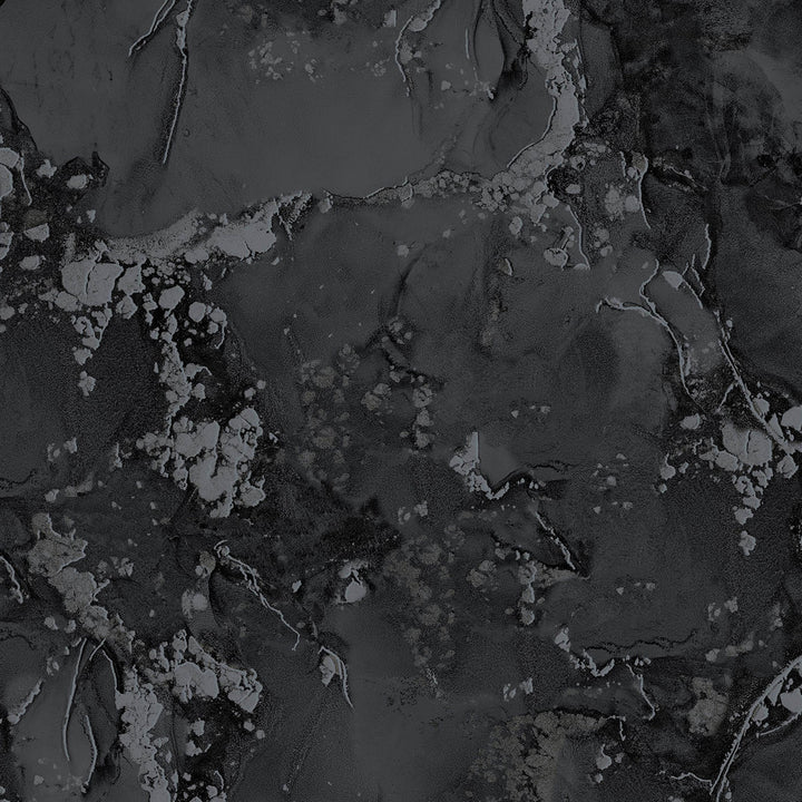 Grandin Black Marbled Wallpaper by Advantage Perfect Plains Covers about 57.5 square feet 20.9-in by 33-ft long roll Unpasted 20.86 - Fabric Carolina -