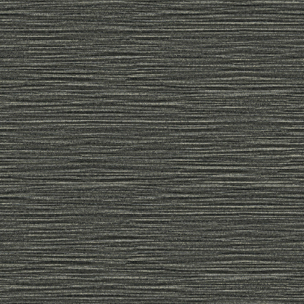 Hazen Black Shimmer Stripe Wallpaper by Advantage Perfect Plains Covers about 57.5 square feet 20.9-in by 33-ft long roll Unpasted 12.6 - Fabric Carolina -