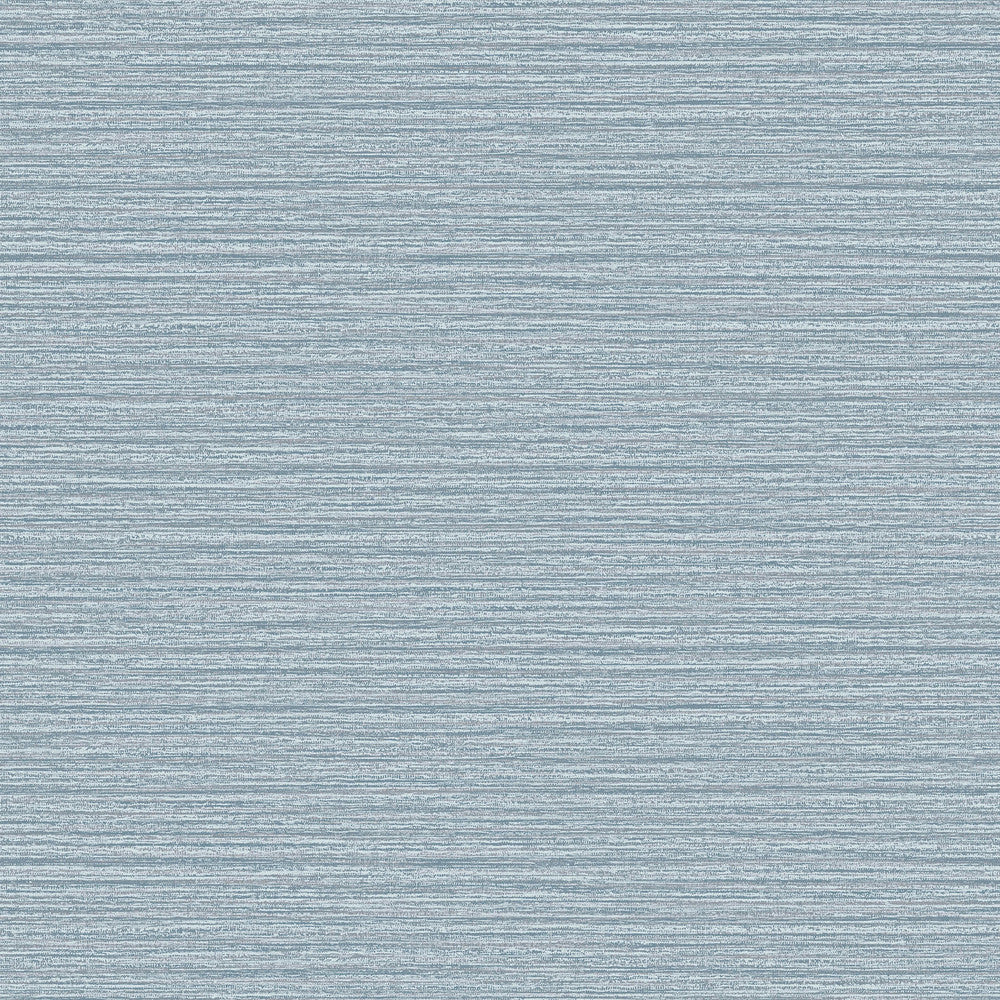 Hazen Sky Blue Shimmer Stripe Wallpaper by Advantage Perfect Plains Covers about 57.5 square feet 20.9-in by 33-ft long roll Unpasted 12.6 - Fabric Carolina -