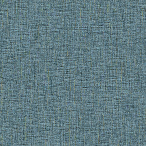 Glenburn Blue Woven Shimmer Wallpaper by Advantage