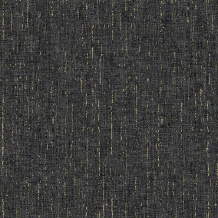 Sanburn Black Metallic Linen Wallpaper by Advantage Perfect Plains Covers about 57.5 square feet 20.9-in by 33-ft long roll Unpasted 0 - Fabric Carolina -