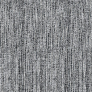 Bowman Slate Faux Linen Wallpaper by Advantage