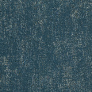 Edmore Dark Blue Faux Suede Wallpaper by Advantage