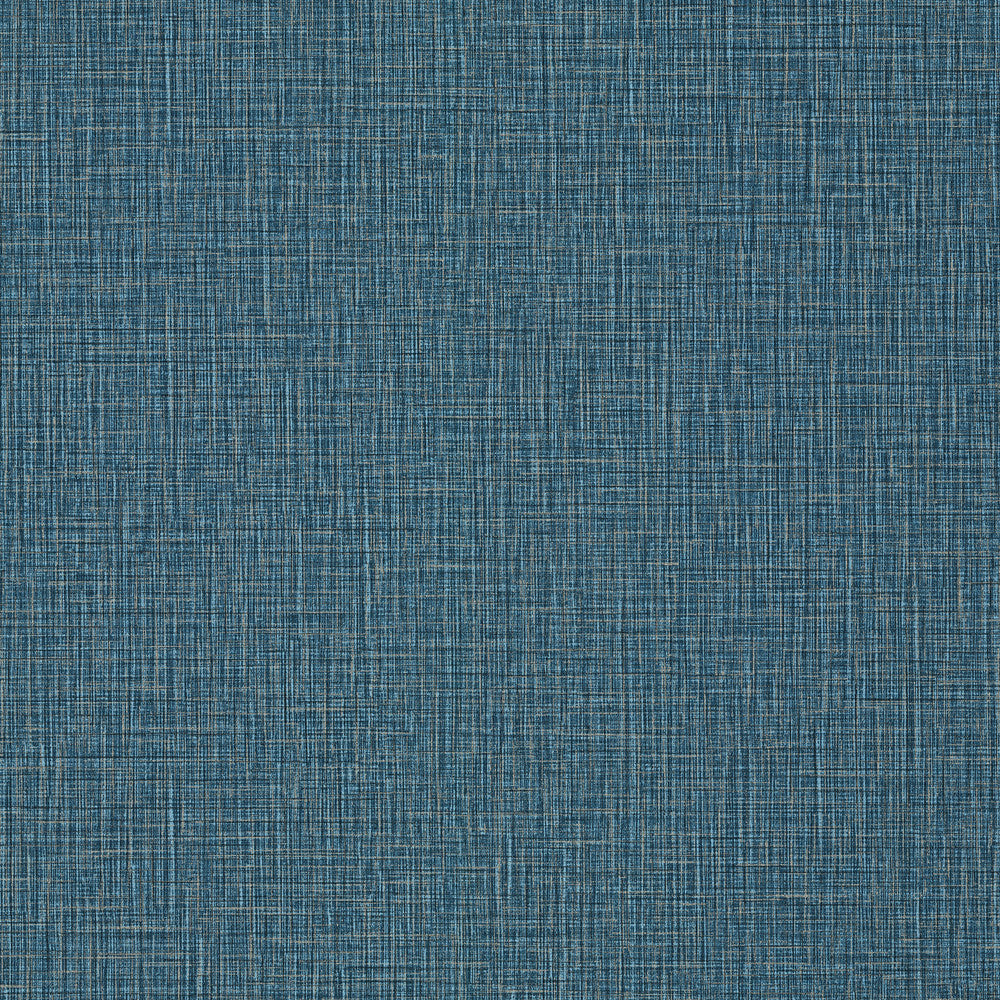 Eagen Blue Linen Weave Wallpaper by Advantage Perfect Plains Covers about 57.5 square feet 20.9-in by 33-ft long roll Unpasted 0 - Fabric Carolina -