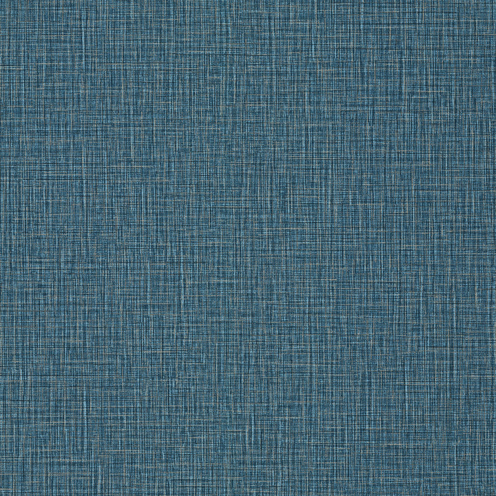 Eagen Blue Linen Weave Wallpaper by Advantage Perfect Plains Covers about 57.5 square feet 20.9-in by 33-ft long roll Unpasted 0 - Fabric Carolina -